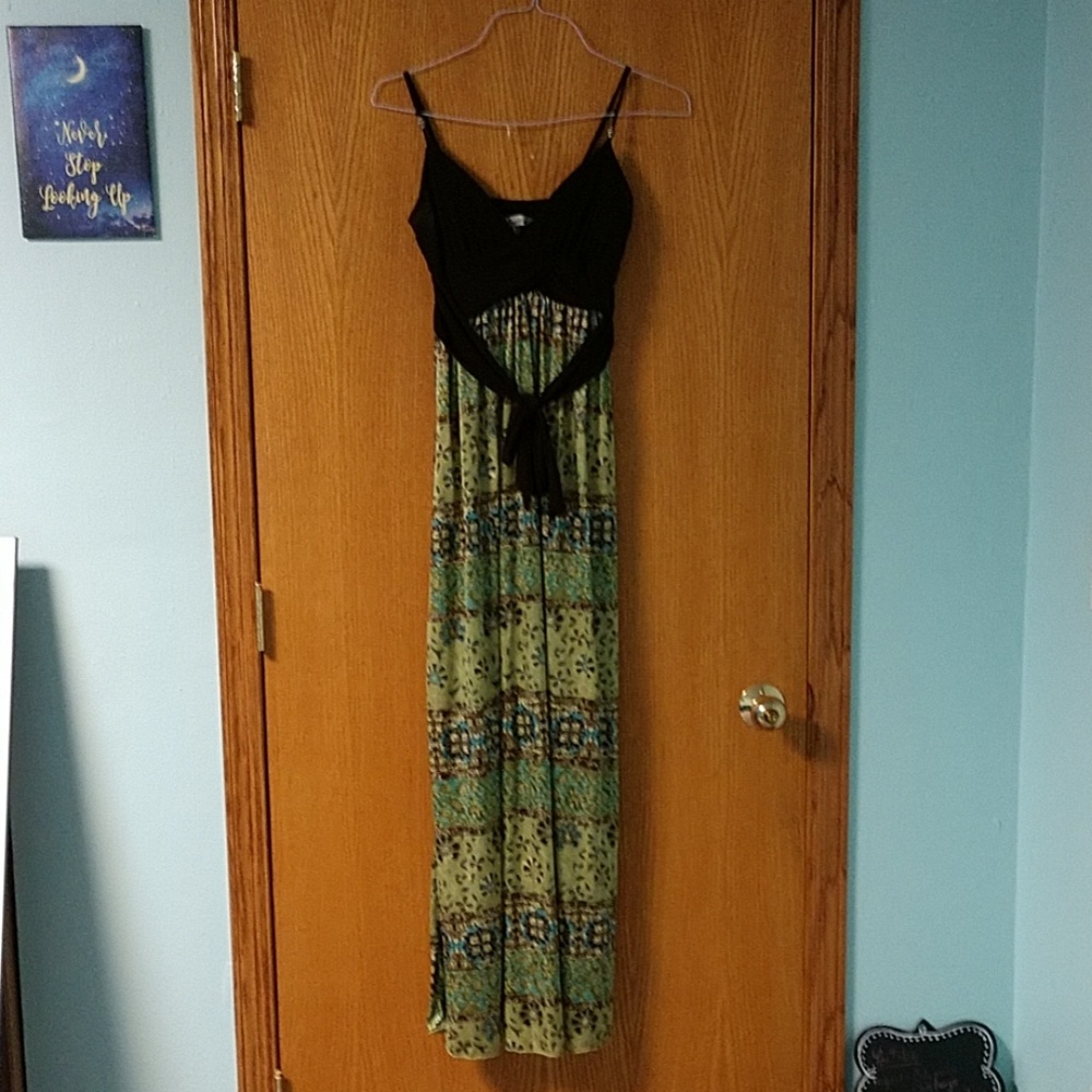 Multicolored maxi dress